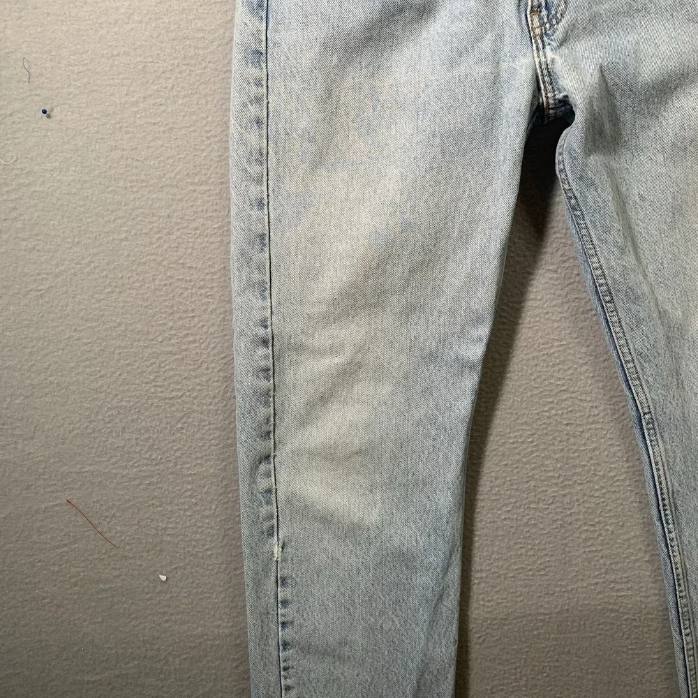 Vtg 80s Levi's 505 Orange Tab Jeans 33x30 Made in USA Faded Distressed